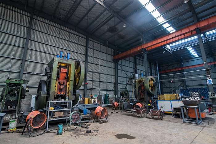 芜湖网架配件-锥头加工车间